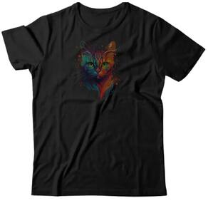 Camiseta algodão pets & natureza - Dualidade Felina
