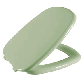 Assento Sanitário Angra Verde Água Vaso Logasa Almofadado