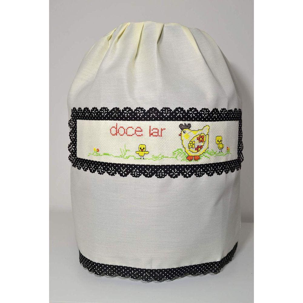 Capa de Botijão Palha - Doce Lar