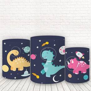 Trio De Capas 3D Sublimado Dino Baby Fcc-303