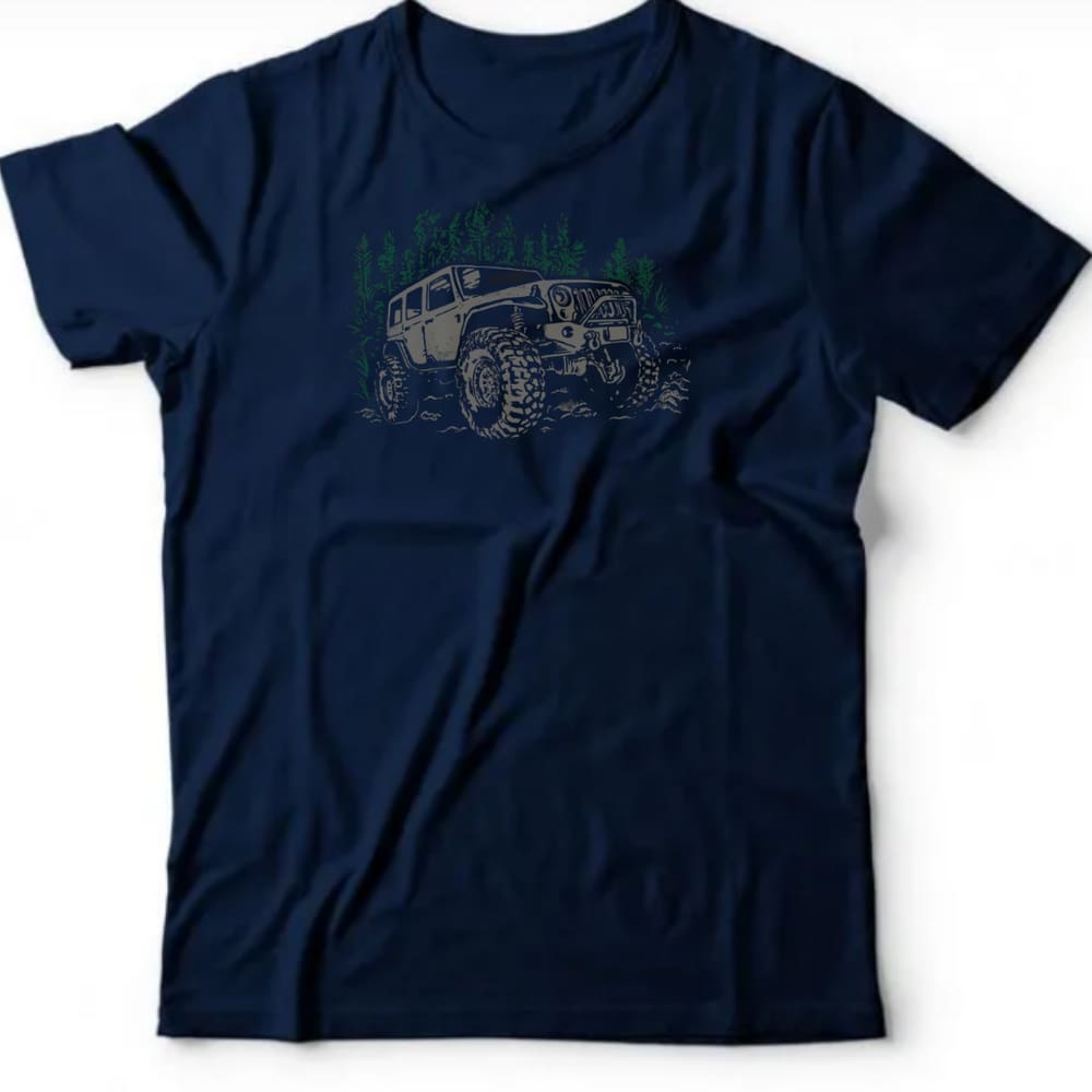 Camiseta algodão carros - Wild trails