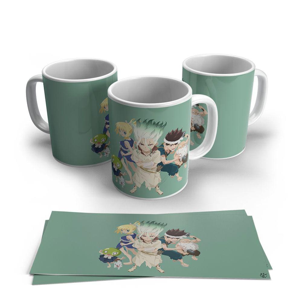 Caneca de Porcelana Dr Stone Modelo 07