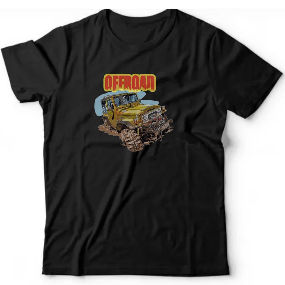 Camiseta algodão carros - Offroad Troller