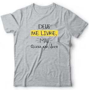 Camiseta algodão country/sertanejo - Mas quem me dera