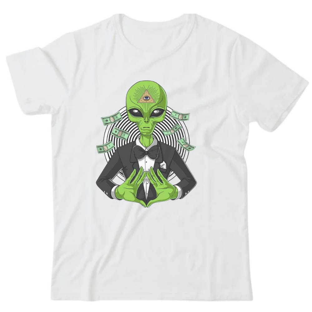 Camiseta algodão ufologia - ET milionário