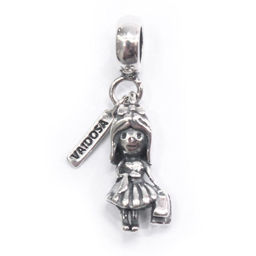 Berloque Pendente Menina Vaidosa