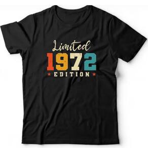 Camiseta algodão cronológicas- 1972 Edition
