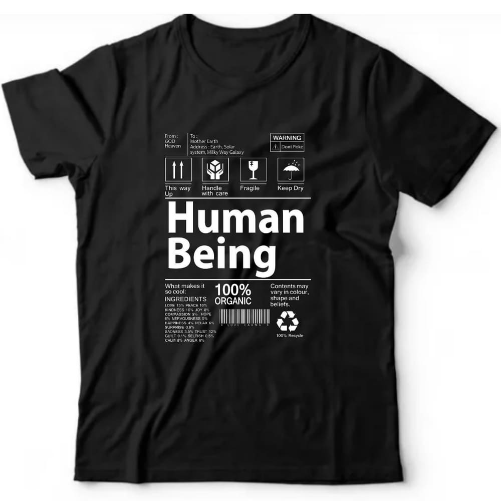 Camiseta algodão Profissões -Human Being