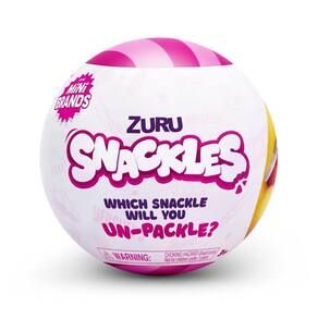 Pelúcia Mini Snackles Surpresa com 11 Personagens - 14cm