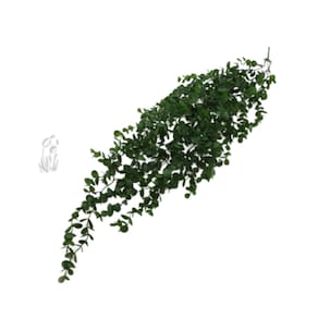 Pendente Folhas Cor Verde Escuro 77Cm - A Casa