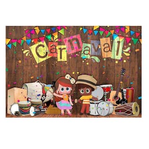 Fundo Fotográfico Newborn Carnaval 2,60X1,70 Ffm-257