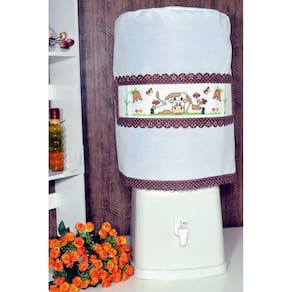 Capa Galão de Água 20 L - Vaquinha com Flores