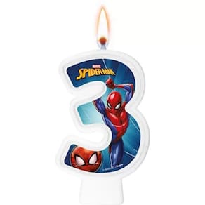Vela Do Homem Aranha Número 3