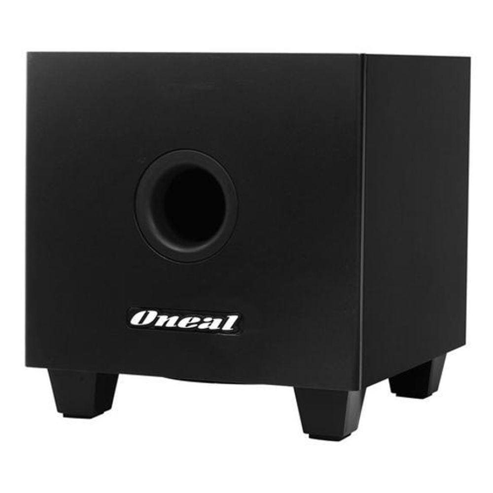 Caixa De Som Ativa Subwoofer 10 Polegadas 170W Preto Oneal