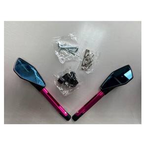 Retrovisor Esportivo Twins Rosa Pink YBR 125 Factor 2009-