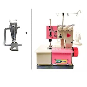 Galoneira Bracob ROSA- 3 agulhas+vies fita 20mm