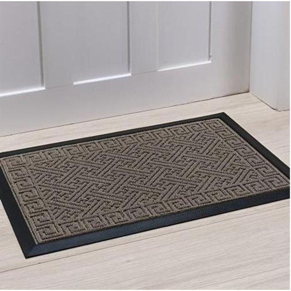 Tapete De Porta Lima Niazitex Bege 40X60Cm