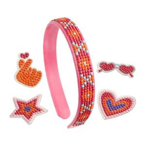 Kit Tiara E Stickers Com Diamantes Luluca Estrela
