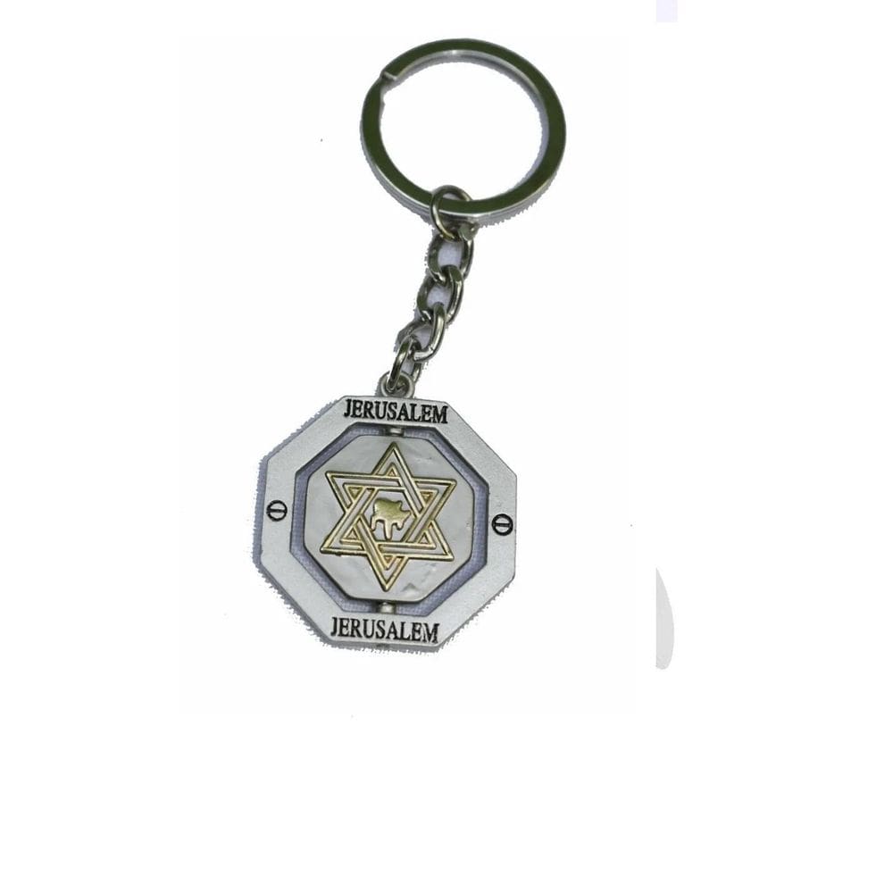 Chaveiro De Israel - Com Estrela De Davi