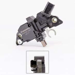Regulador de Voltagem Citroen C2 C3 C4 C5 C8 Xsara Picasso Peugeot 206 307 407 607 3008 5008 Boxer - Gauss