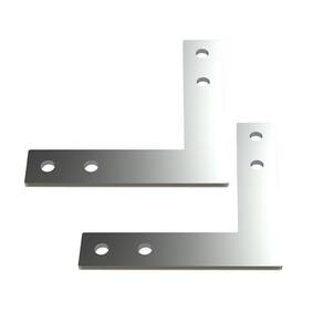 Kit 2 Conector Tipo L Taschibra Cpt05 Para Perfil Led