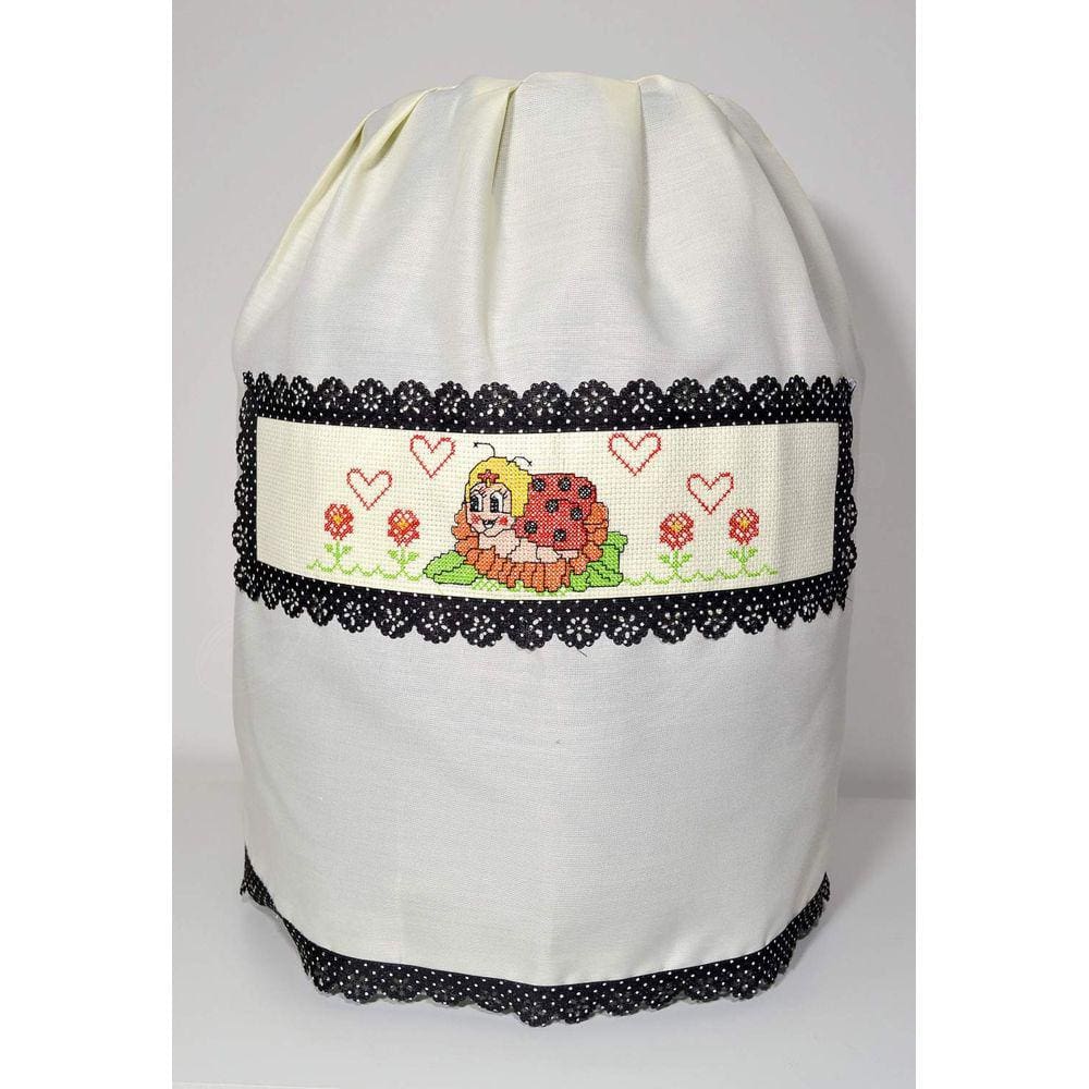 Capa de Botijão Palha - Joaninha