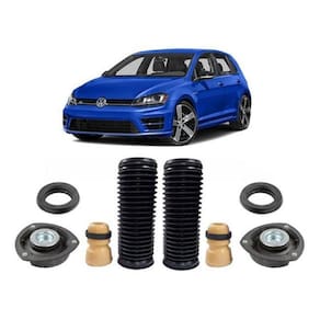 Kit Coxim Batente Amortecedor Dianteiro Golf Tsi 2017 18 19