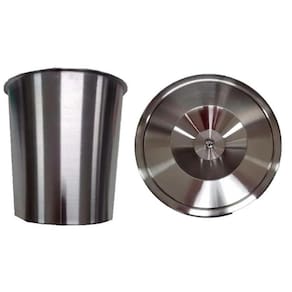 Cesto Lixeira Pia Cozinha Embutir 5 L Inox 304