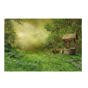 Fundo Fotográfico Tecido Gigante 3D Floresta 3,00X2,50