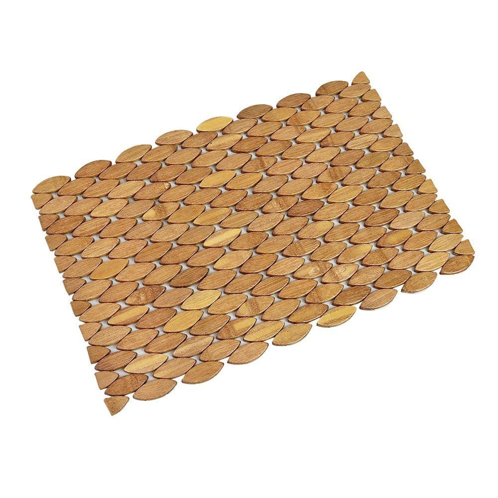 Jogo Americano Retangular Em Bambu