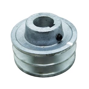 Polia De Alumínio 3 1/4`` 80Mm 2A Com Furo 24Mm Somar Hu Wayne Lu