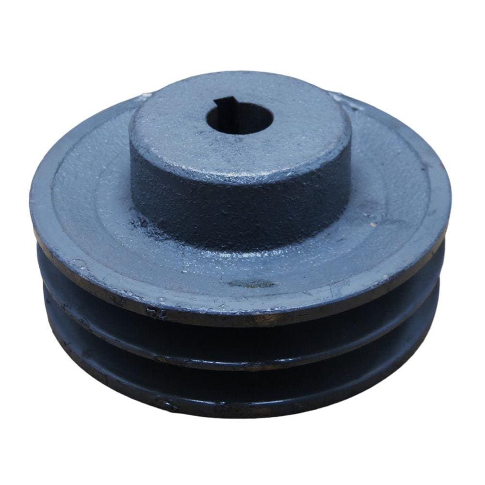 Polia De Ferro 5`` 125Mm 2A Com Furo 19Mm
