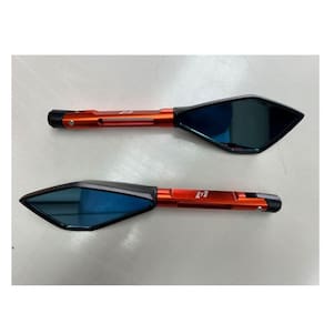 Retrovisor Esportivo Twins Laranja Z750 Z 750 Z 1000 Z1000