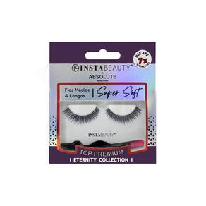 Abny Istabeauty Garnet 303 Cílios Postiços Curto Preto 1 Par