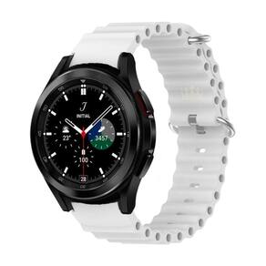 Pulseira De Silicone Ondulada Para Galaxy Watch4 46 Sm-R895