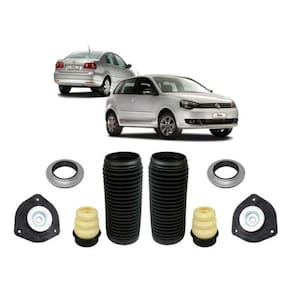 Par Kit Batente Suspensão Dianteira Polo 2011 2012 2013 2014