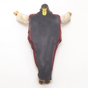 Imagem Jesus Ressuscitado Parede Importado Resina 38 Cm