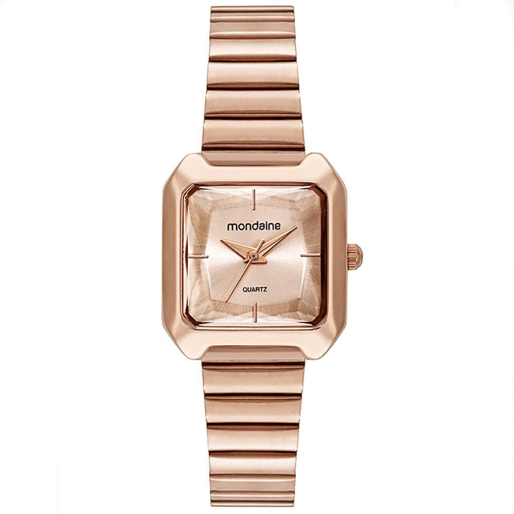 Relógio MONDAINE feminino analógico rosê 32584LPMVRE3