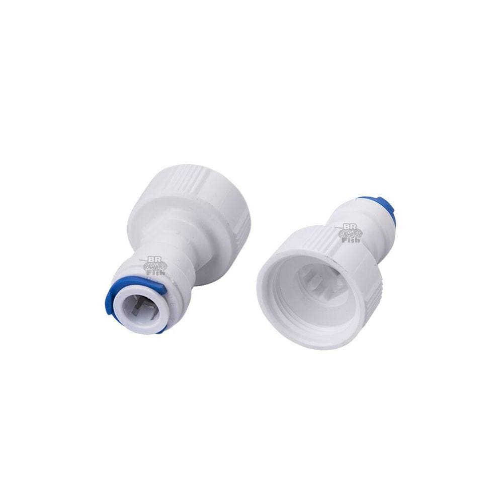 Conector Reto Fêmea Rosca 3/4 Para Mangueira 1/4 Eng. Rápido