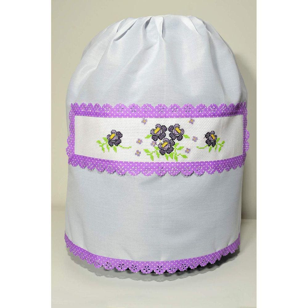 Capa de Botijão Branca - Ametista