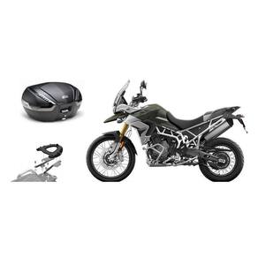 Kit Bau Givi V47Nnt + Suporte Givi Sr6415 Para Tiger 900