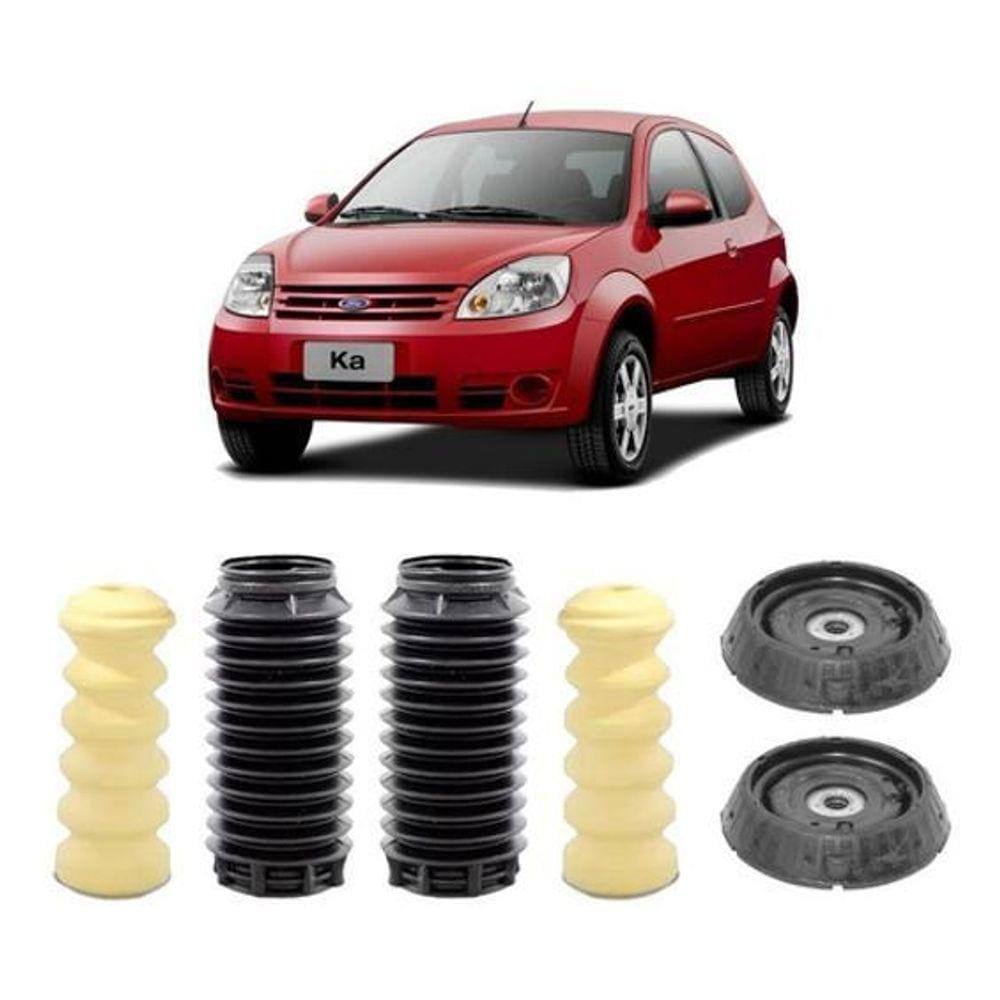 2 Kit Do Amortecedor Traseiro Ford Ka 2002 2003 2004 2005 06