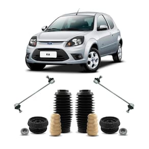 Kit Coxim Tirante Suspensão Dianteira Ford Ka 2008 Até 2013