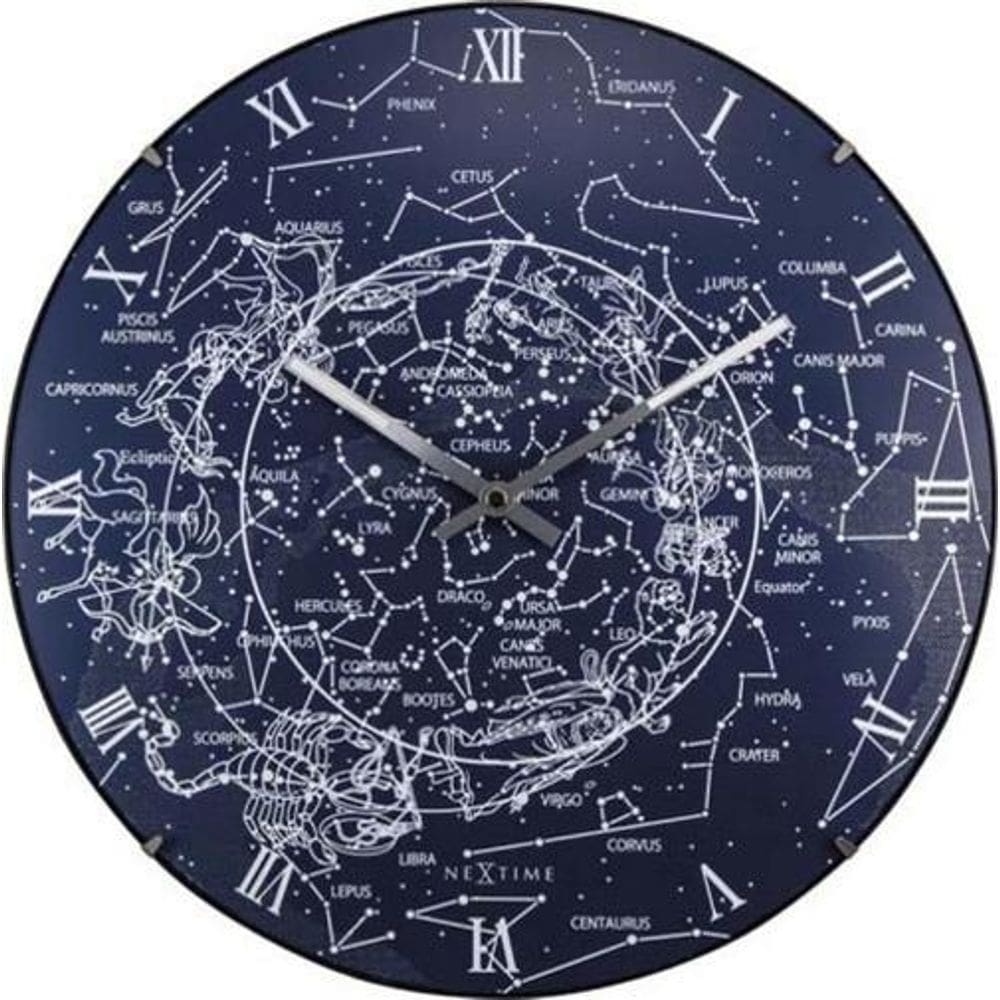 Relógio Parede Constelação Nextime D=35Cm