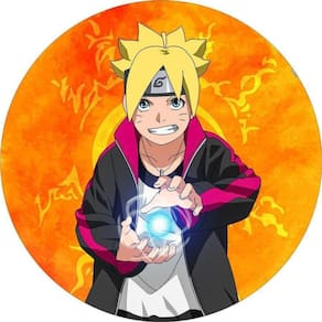 Painel Redondo 3D Sublimado Naruto Frd-5981