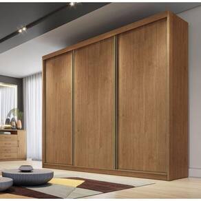 Guarda Roupa Casal 3 Portas 8 Gavetas - Londres-Cumaru - Móveis Novo Horizonte