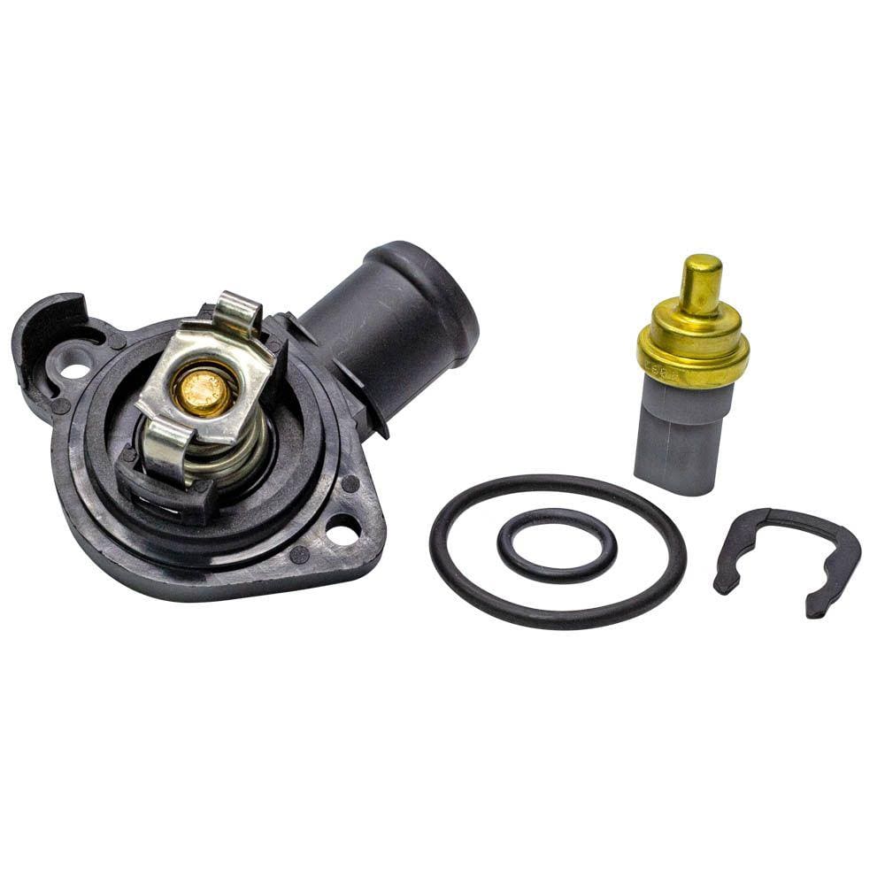 Kit Válvula Termostática + Plug Temperatura Fox Gol G5 Golf Polo Saveiro Spacefox Voyage - MTEK20033