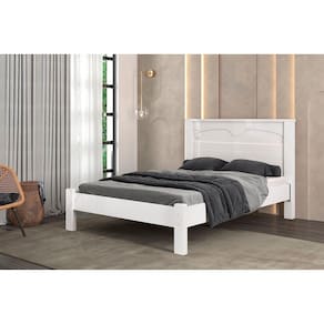 Cama Casal Amsterdã Robusta Pés Reforçados Camas Fenix