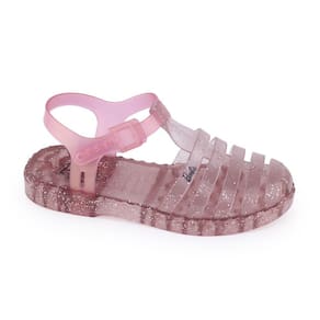 Sandália feminina infantil Barbie 22459 brilho Grendene