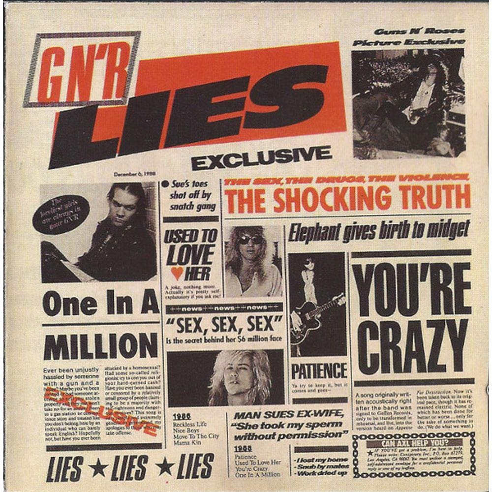 CD Guns N` Roses – G N` R Lies (IMPORTADO)